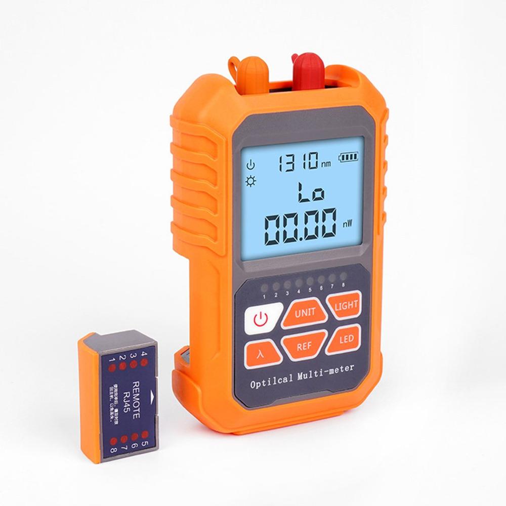 Mini 4 In 1 Visual Fault Locator Netwerkkabel Test Glasvezel Tester 5Km 15Km Vfl Multifunctionele Optische power Meter