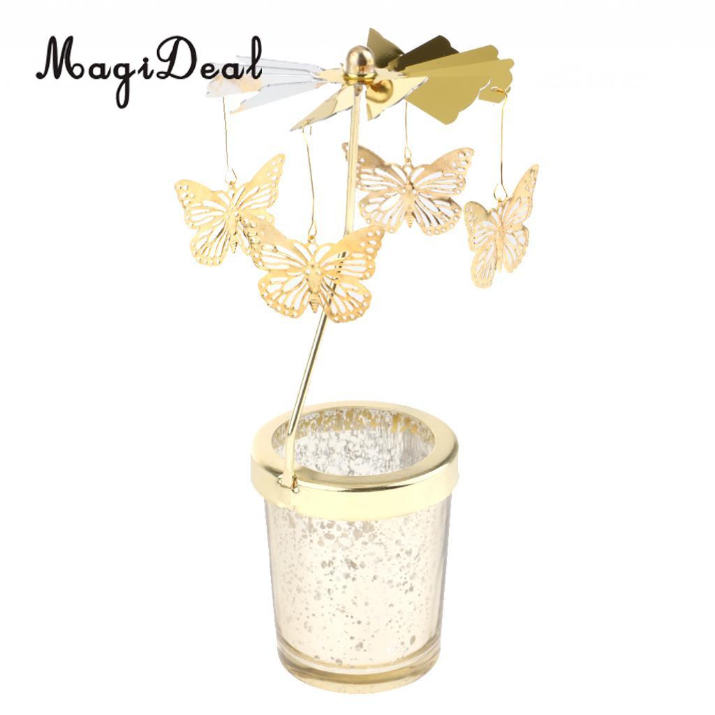 Rotary Carrousel Spinning Tealight Candle Holder for Christmas Wedding Decoration, Kids DIY Assemble Toys: 10