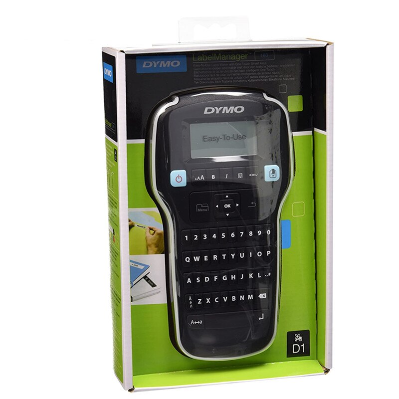 DYMO LM160 label machine English hand-held portable label printer LMR-160 stickers label printer 45013 45016 45017 45018 45019
