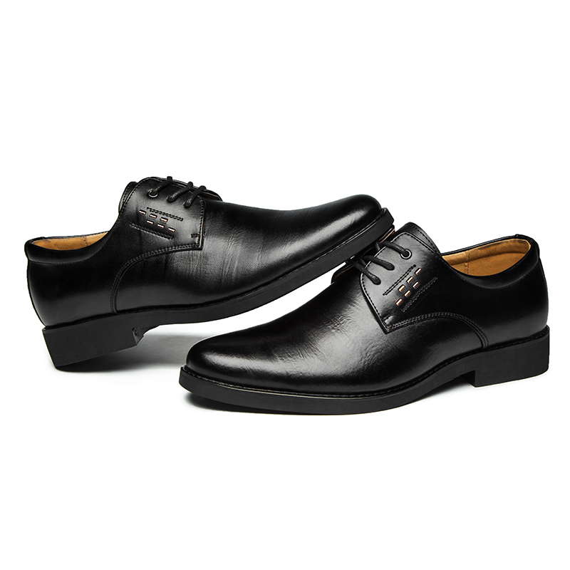 Formal Shoes Men Round Toe Men Dress Shoes Leather Men Oxford Shoes For Men Dress Footwear