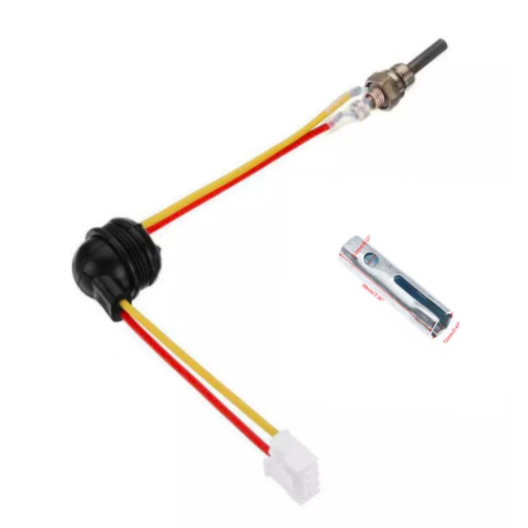Calefacción estacionaria para vehículos diésel, calentador de aire de 12V, 24V, 2KW y 5KW con enchufe incandescente para carros, caravanas, camiones y barcos: 12V glow plug wrench