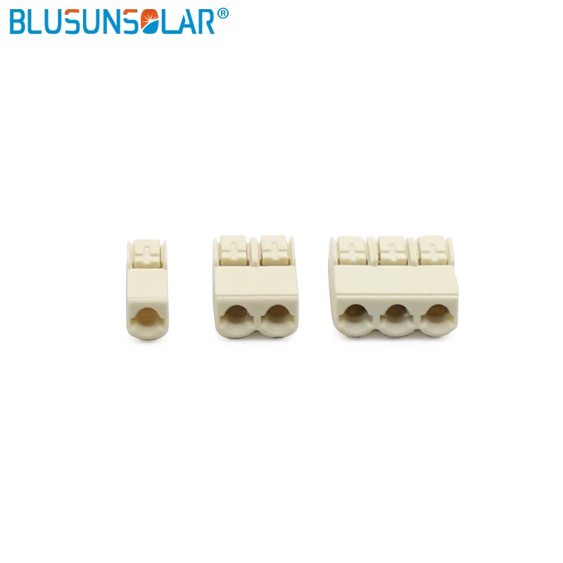 100 pcs/lot LED SMD Wiring Terminal Block, PCB Wire Cable Connector, Push in Lighting Connection Connector LED101 102 103