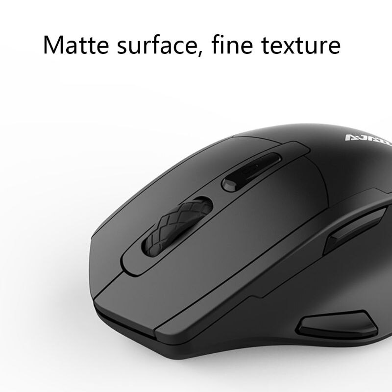 Ajazz A2030W Mute Waterproof 10m 2.4GHz Wireless Keyboard and Mouse Set U50D