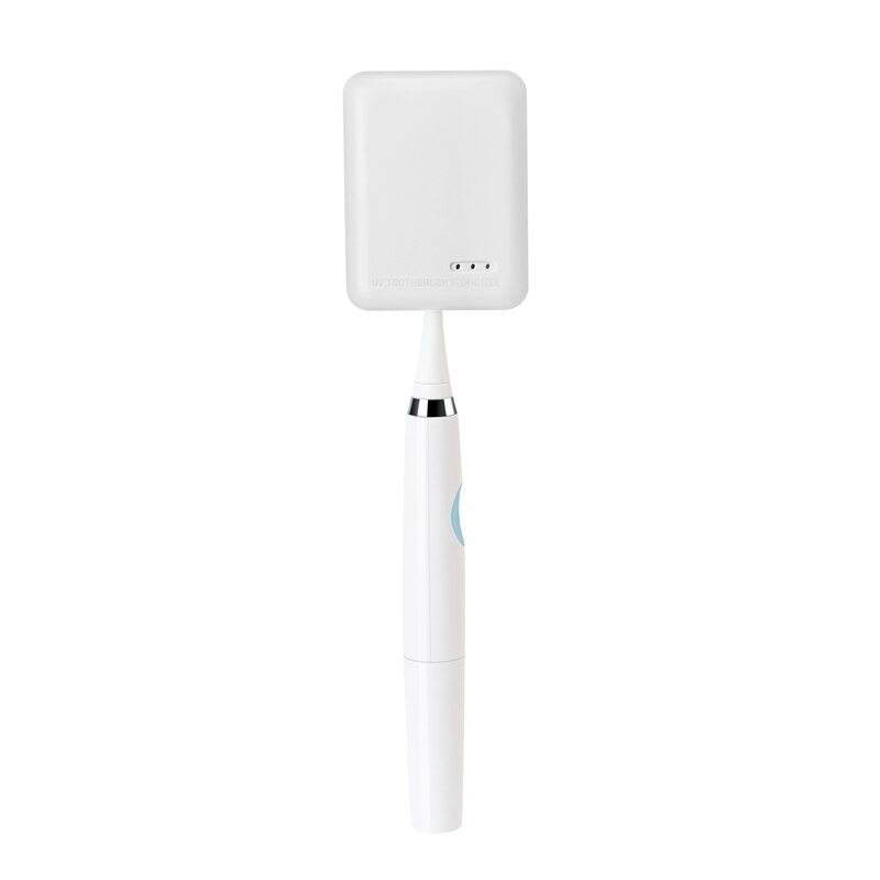 Draagbare Uv Tandenborstel Sterilisator Enkele Elektrische Tandenborstel Voor Reizen/Business/Home Steriliseren Effect Tot 99.9%