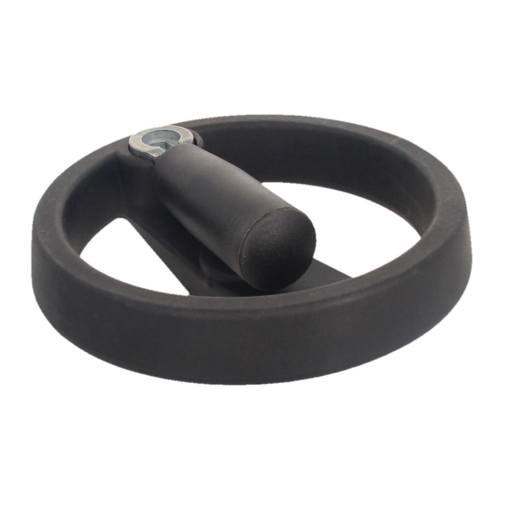 2 Spoked Hand Wheel Polypropylen(PP) Handle 12mm/16mm Hole Diameter Machine Accessories For Lathe Milling Machine 1pcs