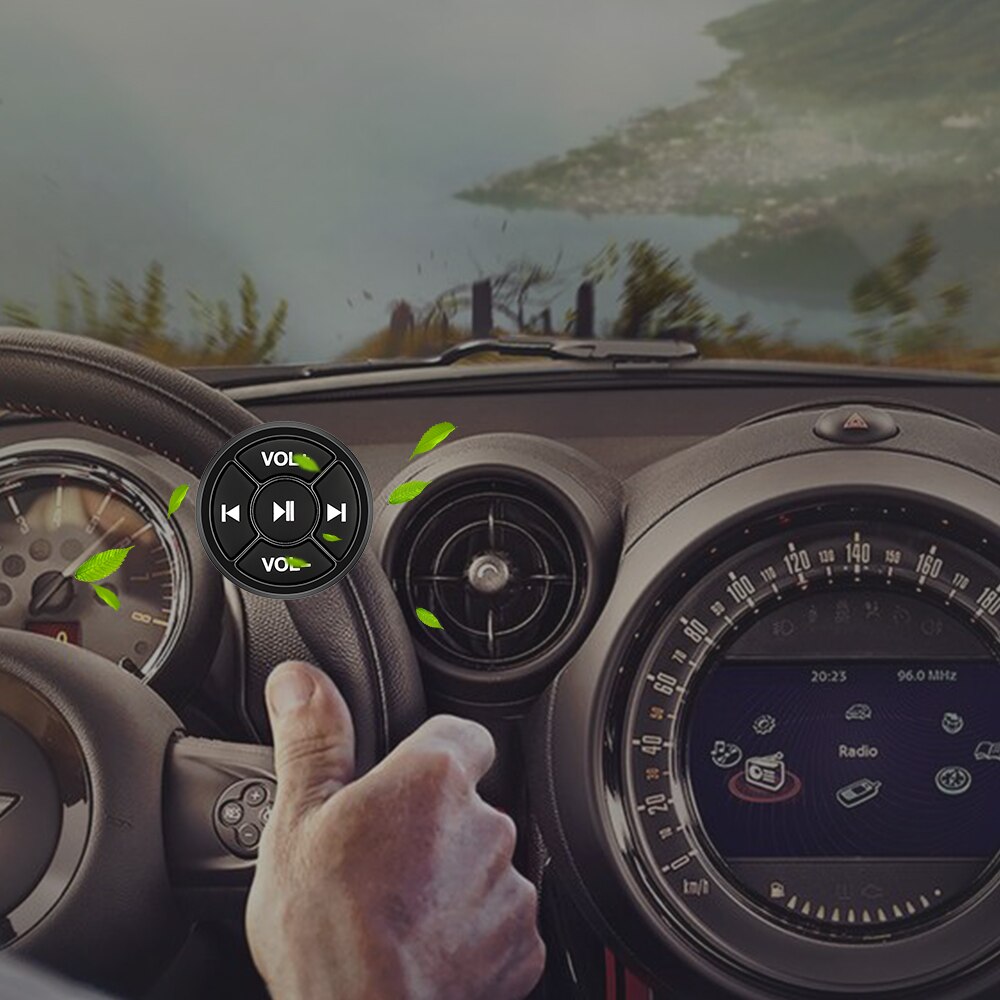 Auto Stuurwiel Controle Draadloze Knop Voor Auto Radio Multimedia Speler Steering Afstandsbediening Auto Accessoires Auto Goederen