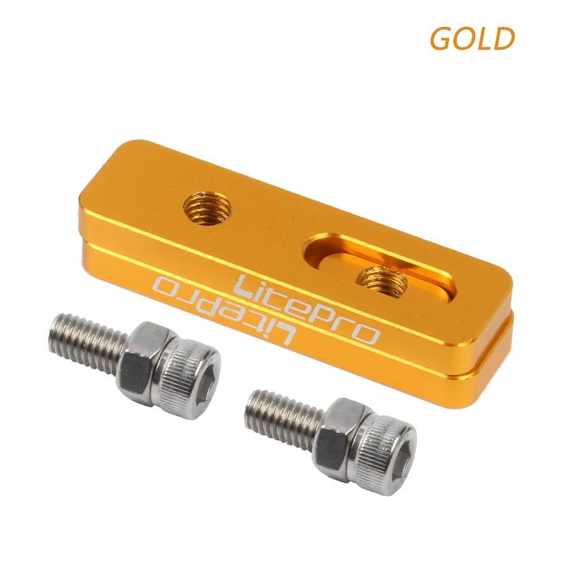 Bremse Verlängerung Auf Für MTB Rennrad Brems Verlängern Konverter 14in zu 16in 406 zu 451 Fahrrad Sitz Keine Bremse Adapter Wandlung: golden 1 Stck
