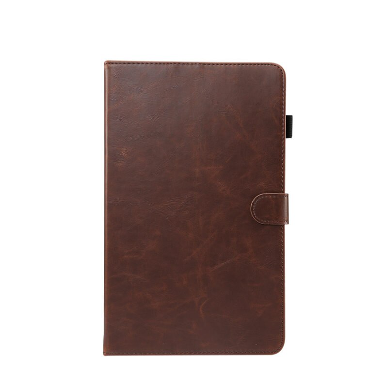 Case For Samsung Galaxy S6 Lite 10.4" SM-P610 SM-P615 Luxury Leather Stand Tablet Funda For Galaxy Tab S6 Lite Case P610 P615: 01 Dark Brown