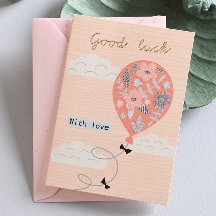 15pcs Mini Greeting Card Birthday Card Best Wishes Small Flower Card: 09