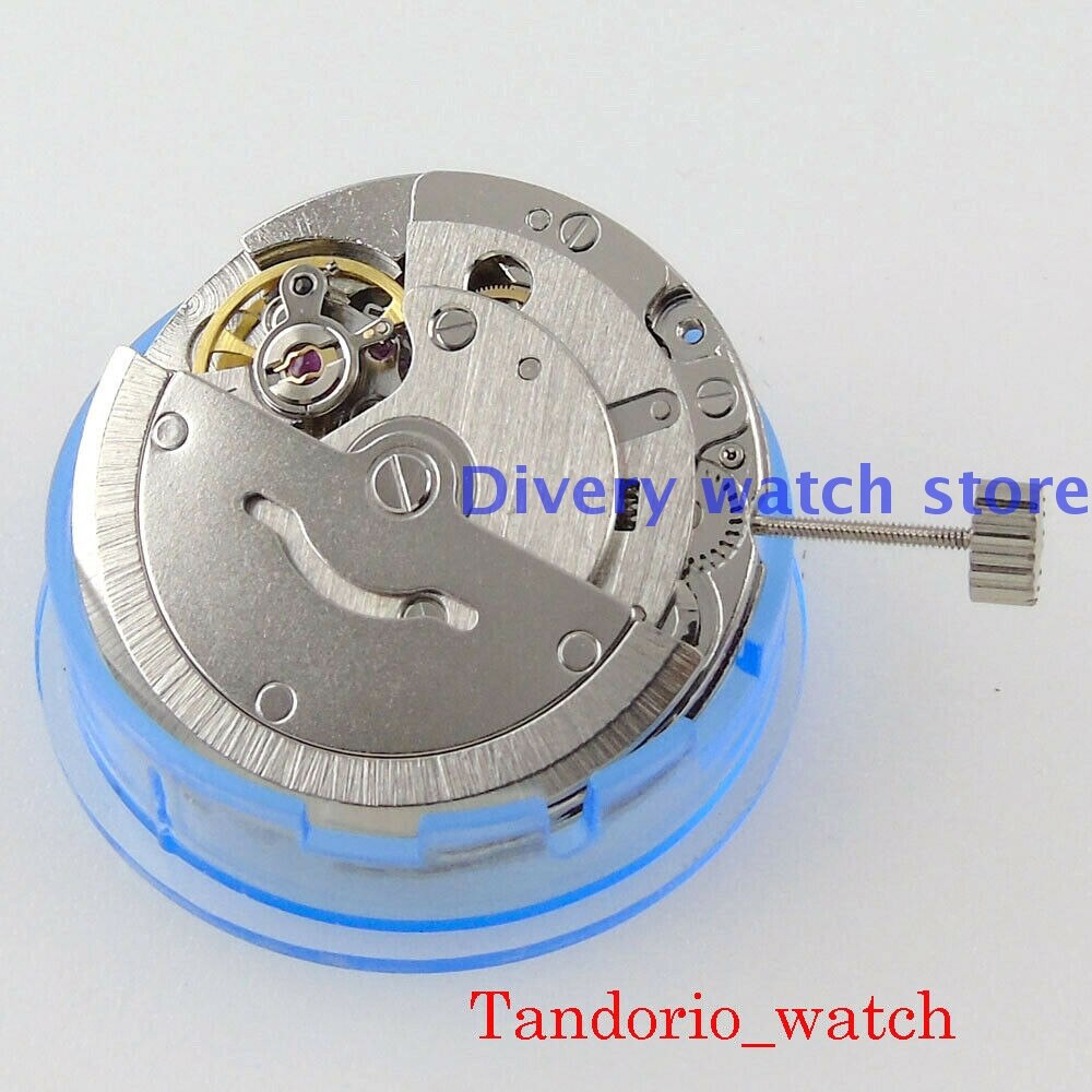 Neue Uhr Bewegung Weiß Datum Rad Echtem Möwe/ST 1612 Automatische Bewegung