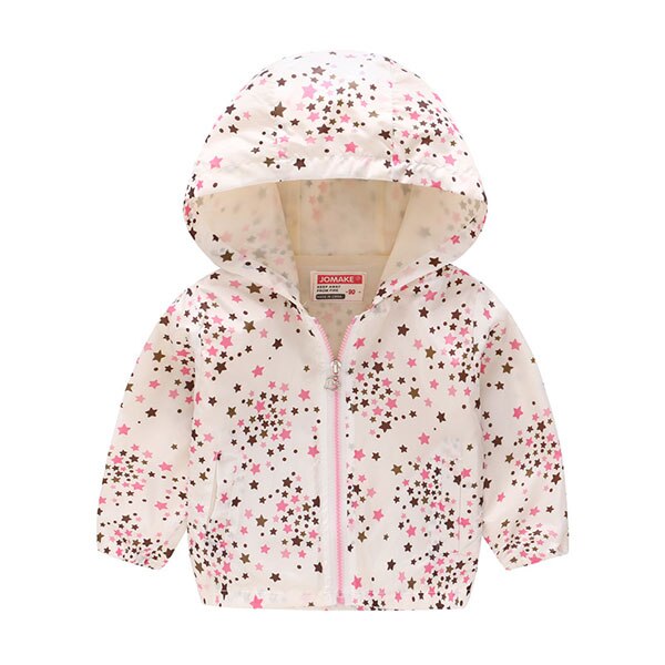 Baby Girls Jacket Autumn Winter Girls Windbreaker Coat Girl Trench Coat For 1 2 3 4Years Infant Outerwear Children Clothing: White / 4T