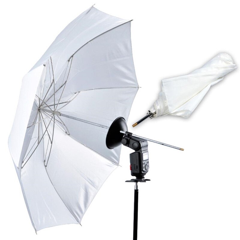 Godox AD-S5 39 Pollici Bianco Piegato Diffusore Molle dell&#39;ombrello per WITSTRO AD360 AD180 veloce Speedlight