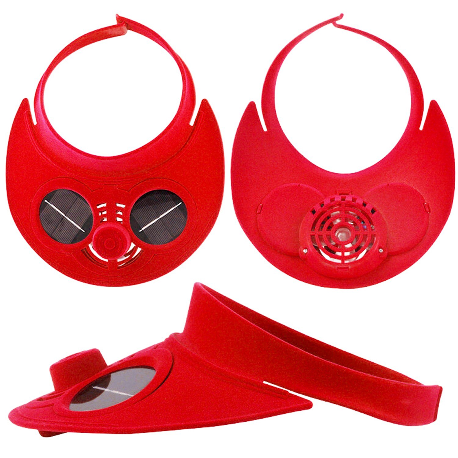 Summer Sport Outdoor Hat Cap With Solar Sun Power Cooling Fan Bicycling Climbing Small Air Conditioning Appliances Solar Fan H