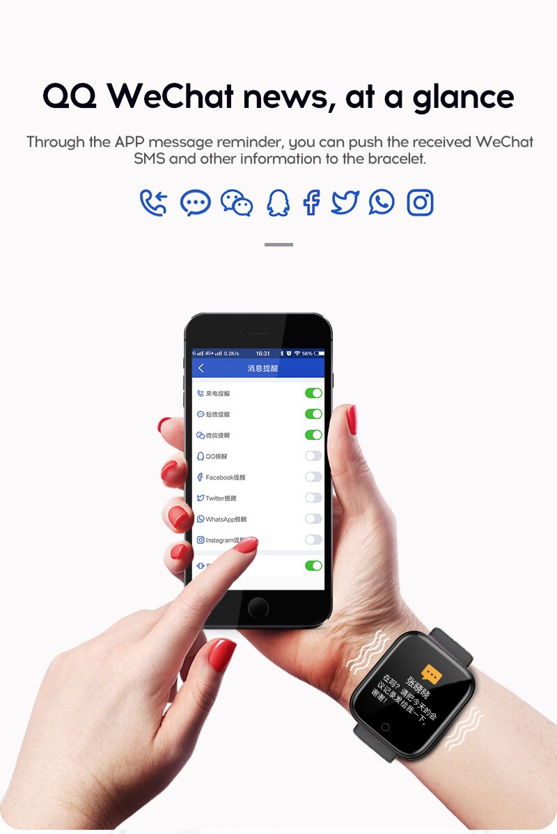 Y68 bluetooth kvinder sport smartwatch mænd vandtæt smart ur pulsmåler smart android relogio fitness tracker