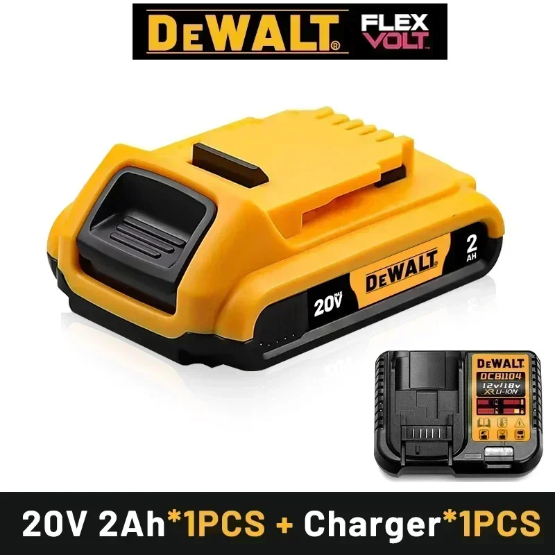 Original DEWALT battery, 20V-60V 6AH, 9AH rechargeable lithium-ion battery, DEWALT charger, DCB115, DCB118, DEWALT tool battery: Champagne