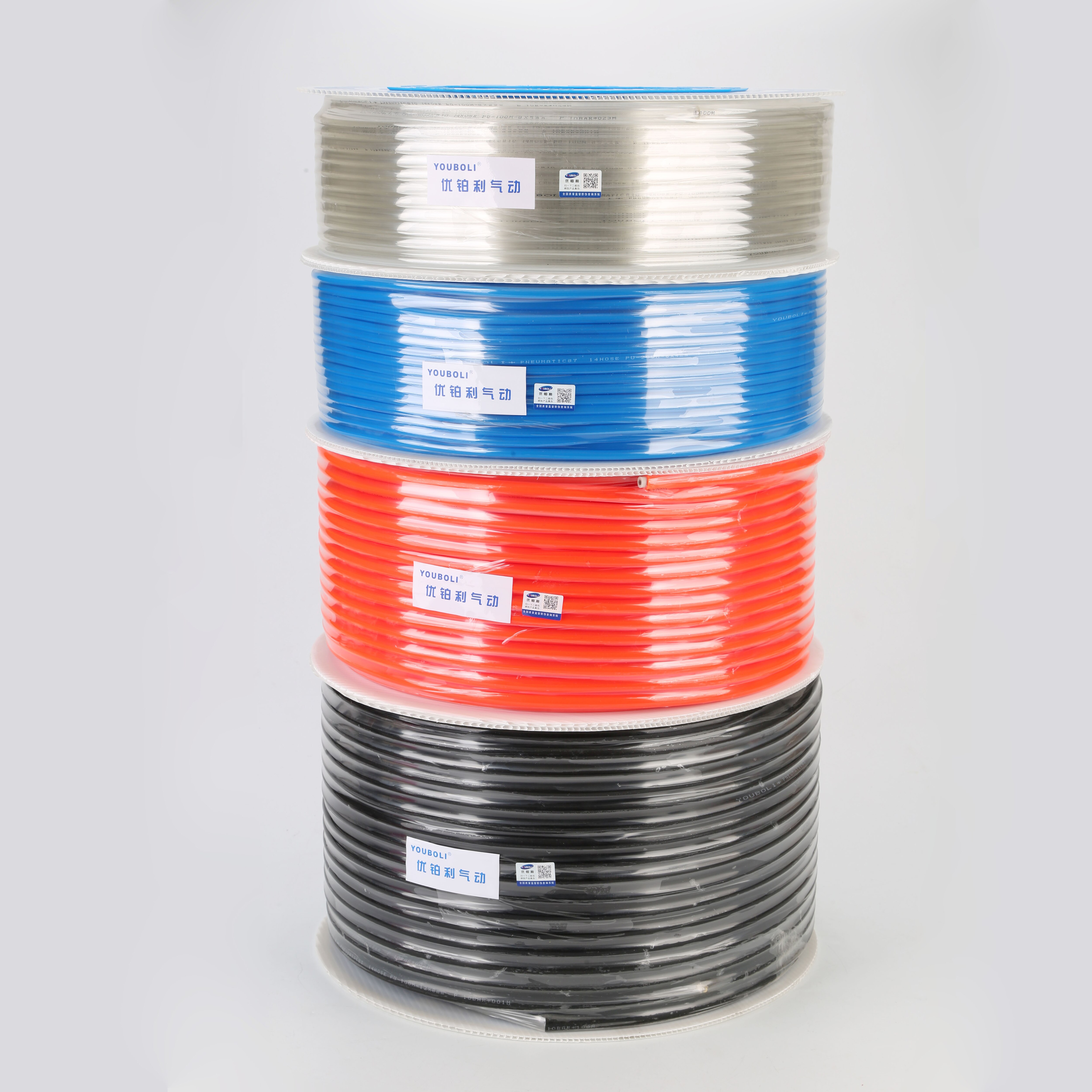 Hoge druk Pneumatische Component PU Buis 4/6mm OD Air Lijn Polyurethaan Slang voor Compressor