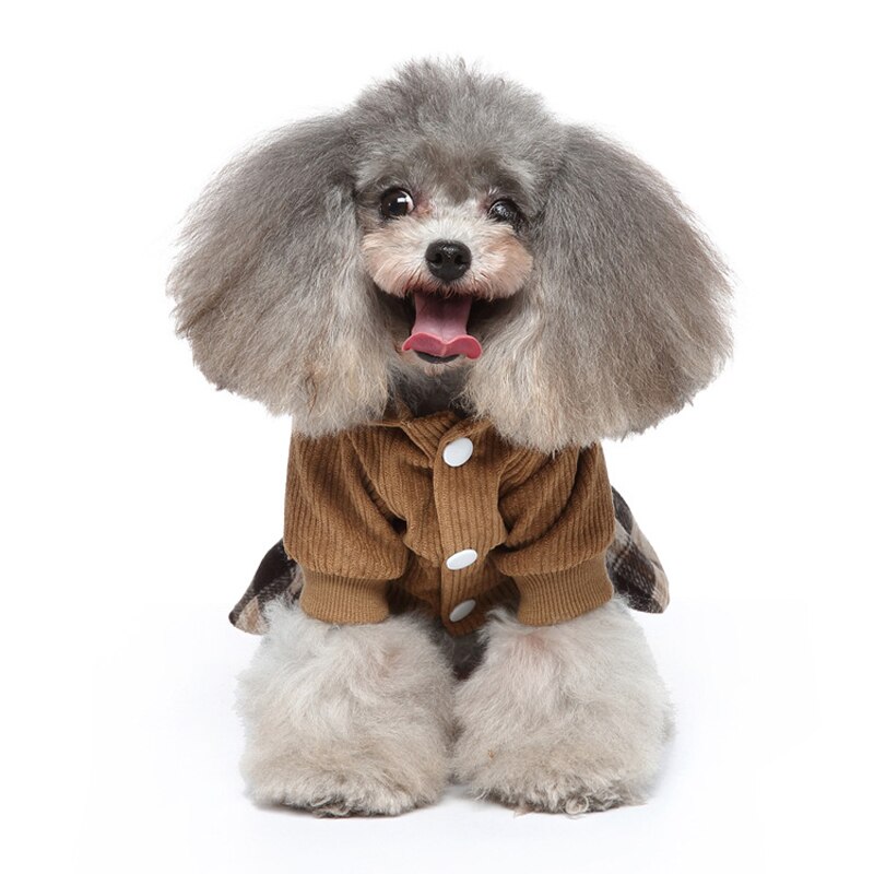 Zachte Fleece Hond Jumpsuit Winter Kleding Warme Pyjama Voor Kleine Puppy Jas Pet Outfit Hond Coltrui Kleding Yorkie Shih tzu