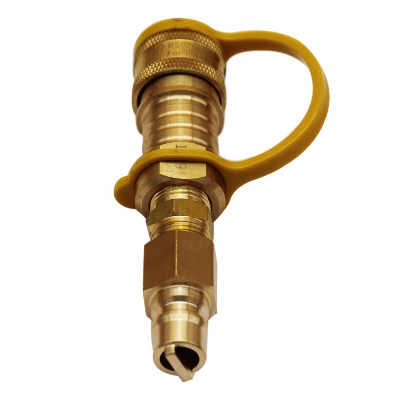 Propane Brass Quick Connect Accessory Adapter 3/8 Quick Connector Kit