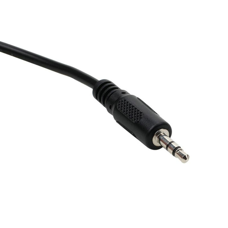 DB9 9 Pin RS232 DB9 Female TO 3.5MM / 2.5mm 3P Male Jack Adapter Serial Cable Cord 1.8M