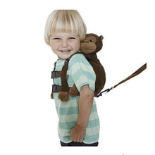 Ape 2- i -1 baby barn keeper assistent småbarn gå sikkerhetssele ryggsekk bag stropp seler og bånd