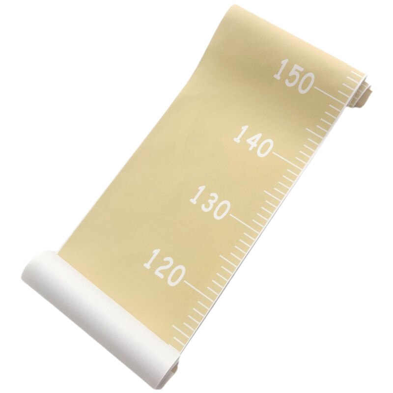Baby Child Height Ruler Kids Growth Size Chart Height Chart Measure Ruler Wall Sticker For Kids Room 200*20cm