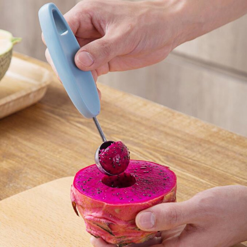 3 in 1 Watermelon melon fruit Cutter Divider to dig dig ball ice cream scoop DIIY assorted cold dishes tool