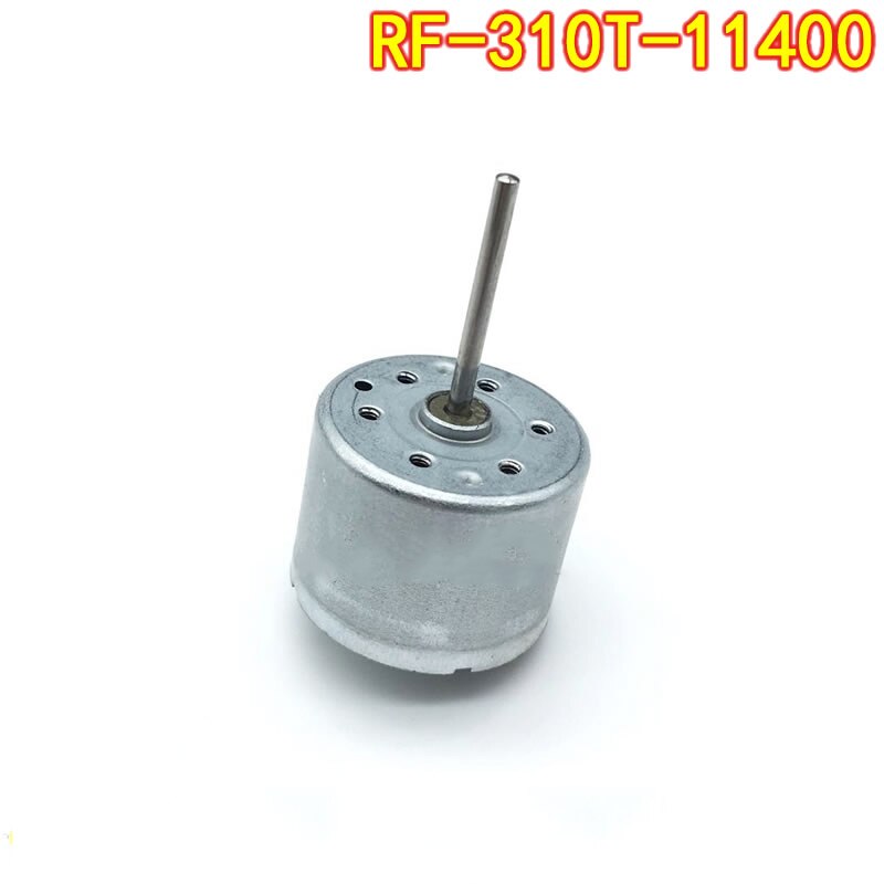 Mabuchi Round Mini RF-310T-11400 Long Axis for Fan/hand Crank Generator Motor Micro DC Motor 3V-6V 6400RPM Toy Model Accessories