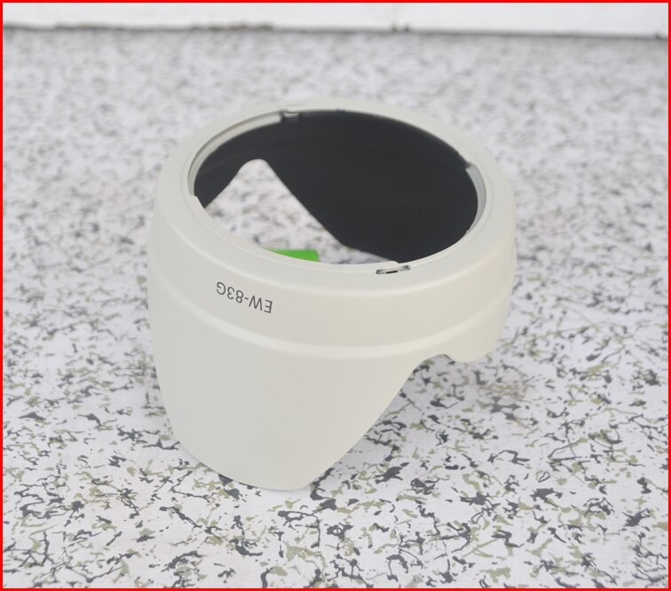White Lens Hood Shade EW-83G for Canon EF 28-300mm f/3.5-5.6L IS Lens Replace Canon EW83G