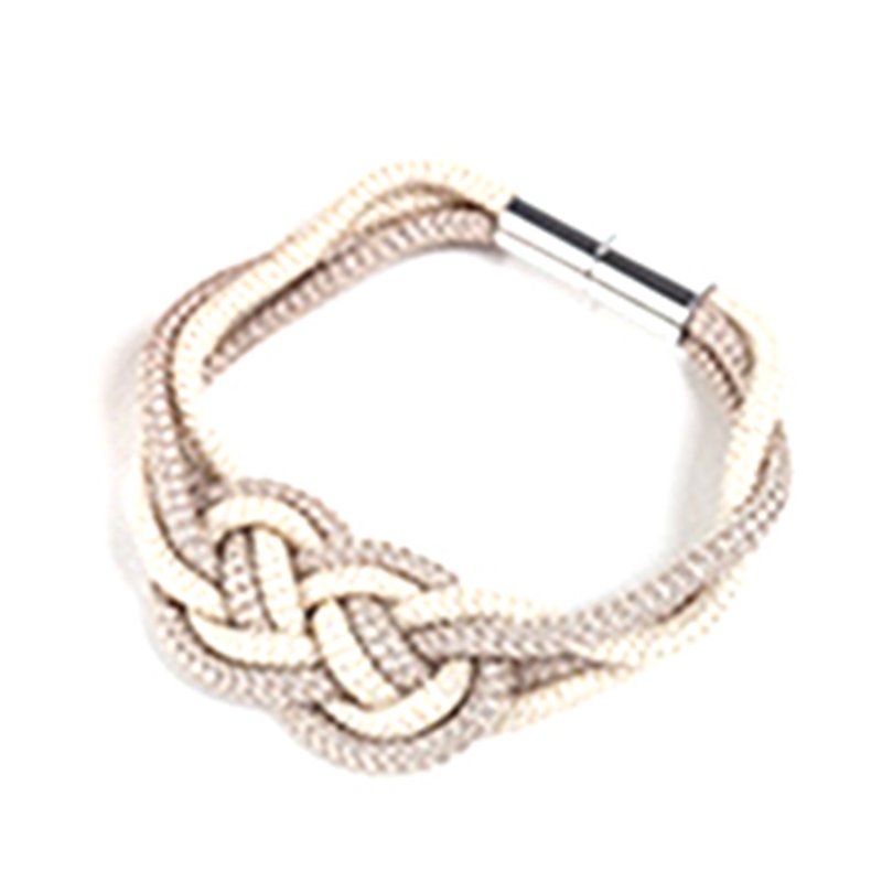 Magnetic Curtain Tieback Buckle Strap Cotton Rope with Holdbacks Magnet for Home Office Curtain Clip Rod Accessories: Light coffee and bei