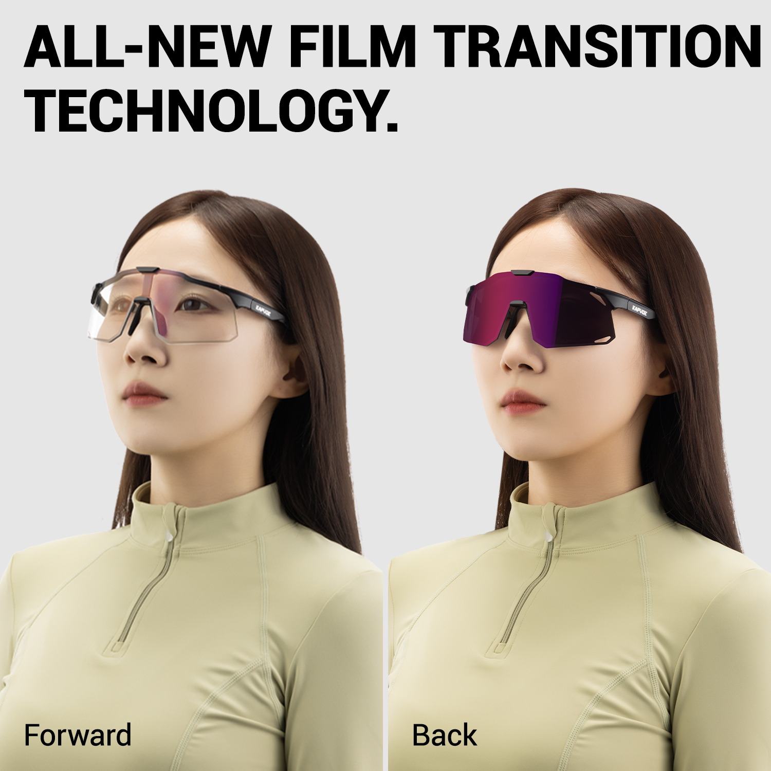 KAPVOE, gafas fotocromáticas para ciclismo para hombre, gafas para ciclismo UV400, gafas para bicicleta, gafas deportivas para exteriores MTB para mujer, gafas para bicicleta