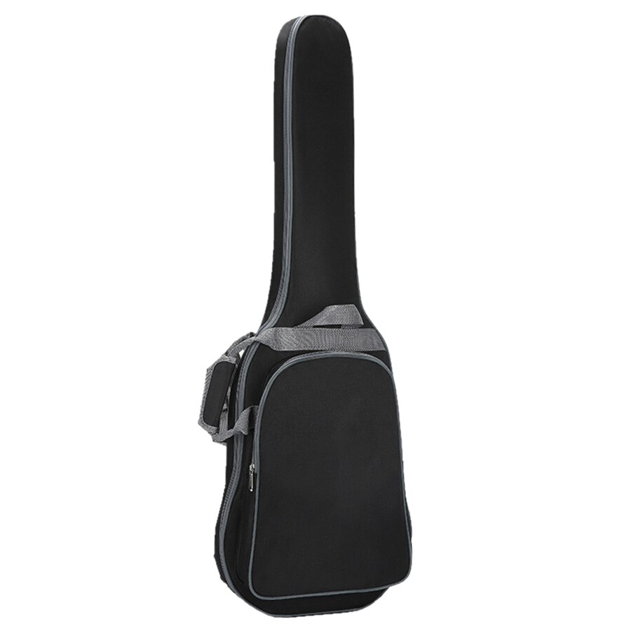 Sac à dos étanche en tissu Oxford 101x33x6cm, sac à café électrique étui de guitare, Double sangles, coussin de 8mm, coton épais: 102x34x6cm Black