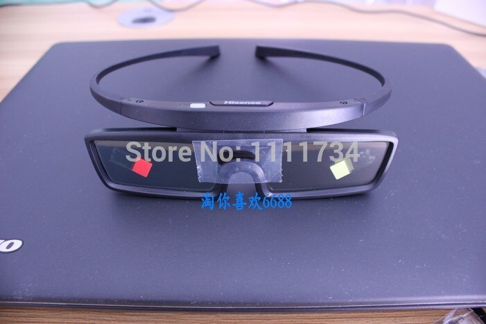 2 piezas \ mucho genuino Hisense 3D Bluetooth activa gafas de obturador FPS3D07A Interchage FPS3D05 instrucción en inglés para Hisense TV