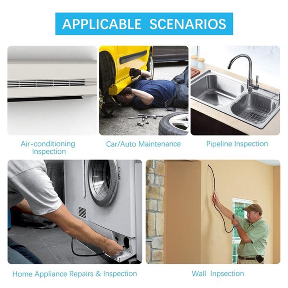 Endoscope For Cars USB Borescope Endoscope Camera IP68 Waterproof Snake Camera Inspection HD Camera For Smartphone