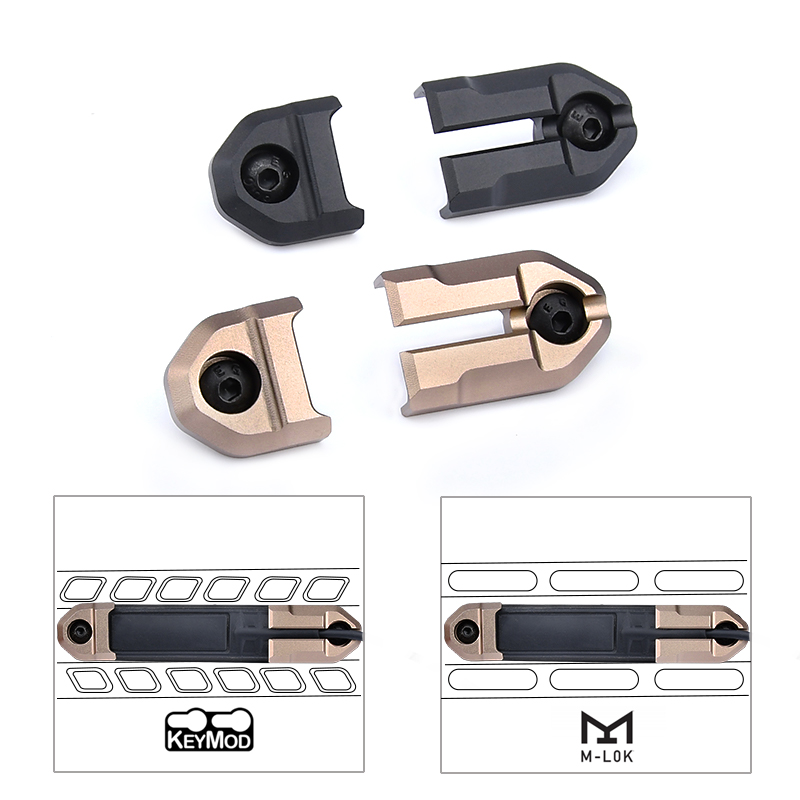 Surefire-linterna de luz exploradora M600 M300, cinta remota, interruptor de almohadilla de presión, Mlok Keymod, accesorios de placas de montaje en riel de 20mm