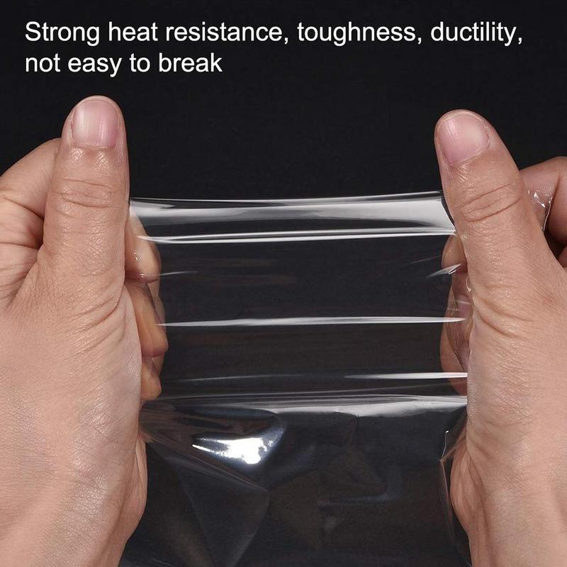 Bolsas termoretráctiles POF, plástico transparente de membrana, bolsa para embalaje de plástico de alta contracción, Material transparente Q5U4