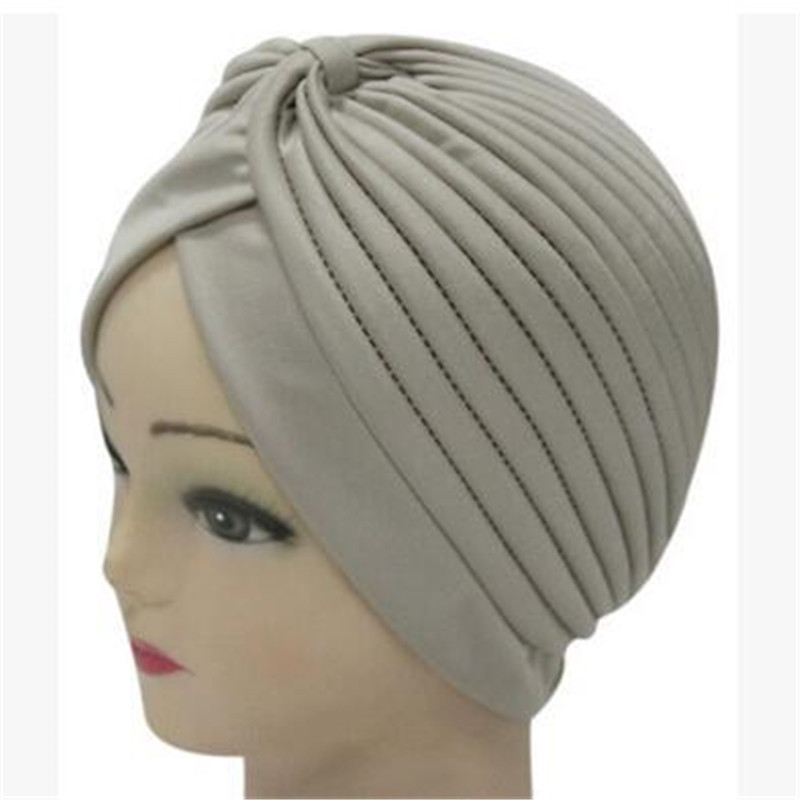Randig muslimska abayas för kvinnor huvudsjal hijabs muslimska islamisk halsduk halsdukar turban hijab undersjal kepsar huvudduk hijab: Beige