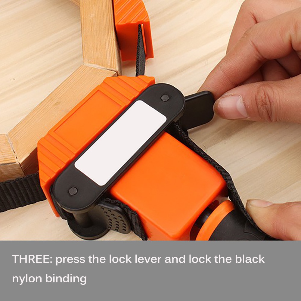 90 Degrees Right Angle Corner Photo Frame Clips Multifunction Blet Clamp Woodworking Adjustable Band Clamp Polygonal Clip
