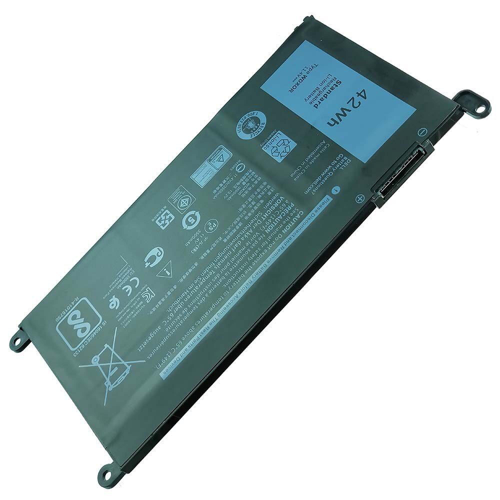 WDX0R Laptop Battery for Dell Inspiron 15 5000 7000 Series 5565 5568 5570 5578 7569 7570 7579 13 5379 7378 17 5767 CYMGM FC92N