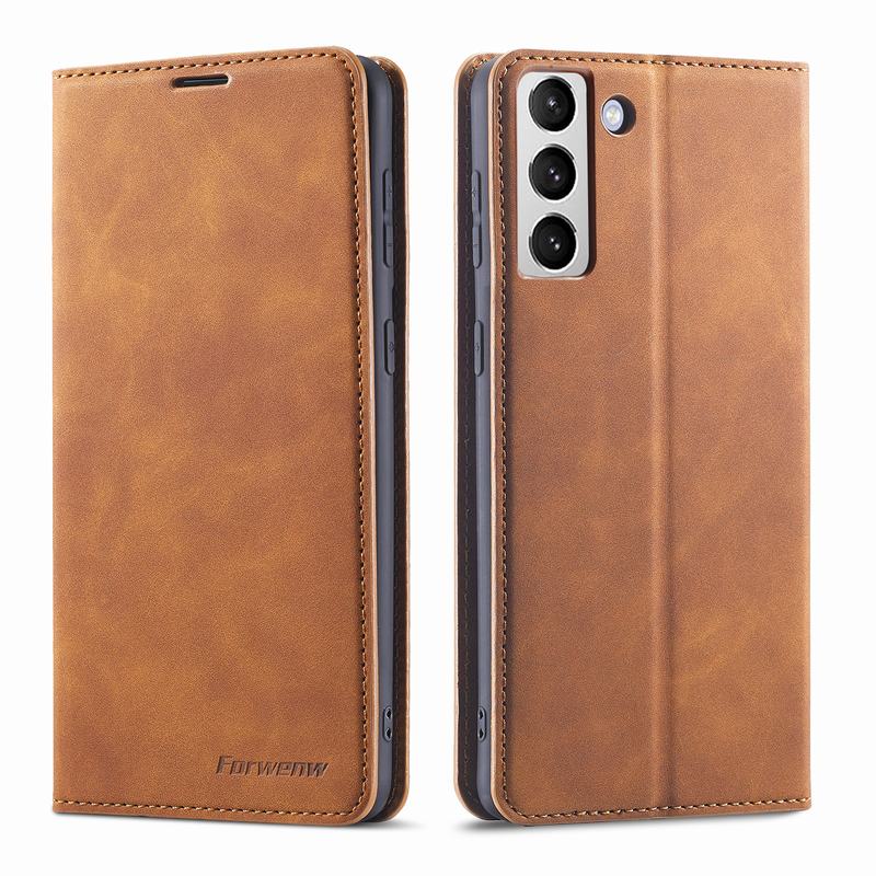 Voor Samsung Galaxy S22 Case Flip Wallet Leather Luxe Cover Voor Samsung S22 Ultra S 22 Plus Case Stong Magnetische cover Stand