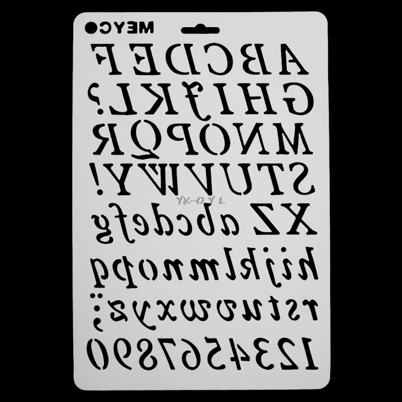 Alphabet lettre numéro Fondant Cutter moule gâteau Cookie décoration moule de cuisson