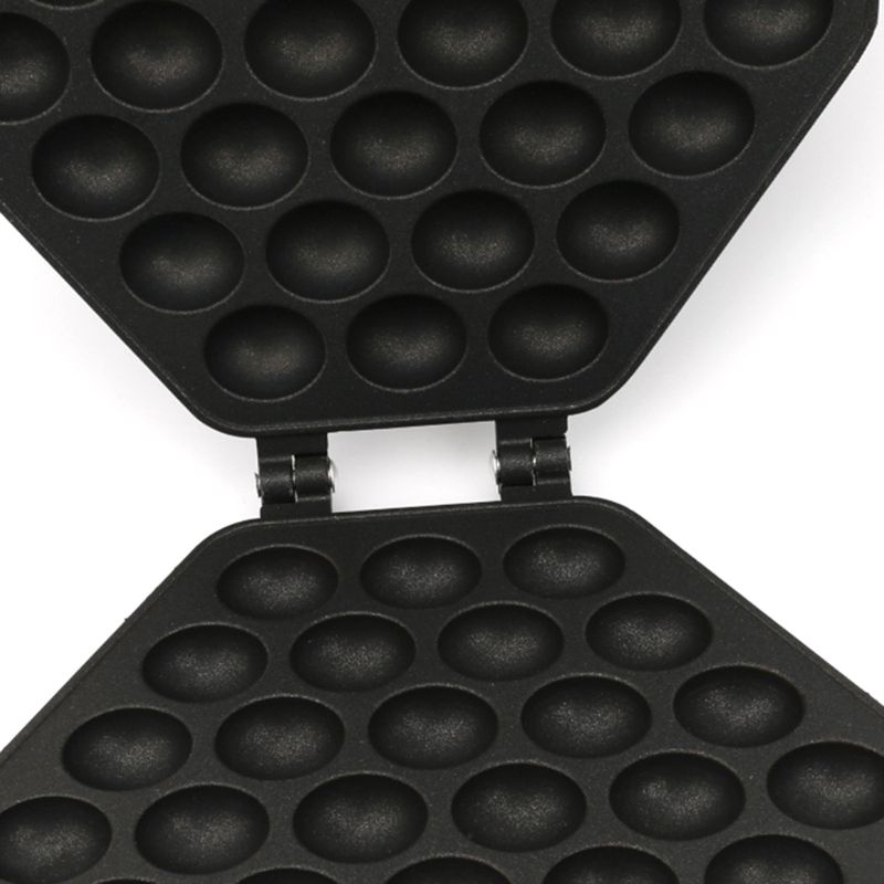 Qq Ei Bubble Bladerdeeg Cake Bakken Pan Wafel Maker Mold Plaat Non-stick Coating Diy