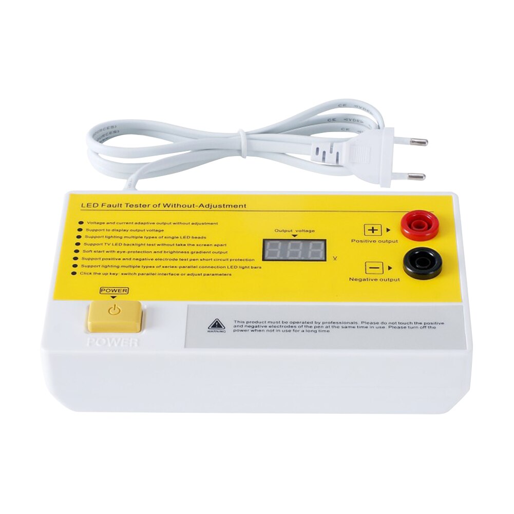 Led Tester 0-200V Led Tv Backlight Tester Multipurpose Led Strips Kralen Test Tool Eu Plug Meting instrumenten