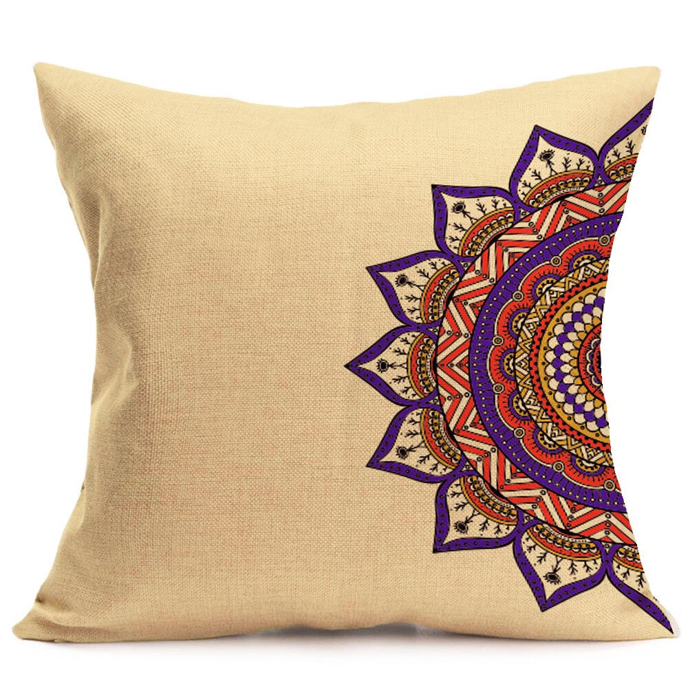 Taie d'oreiller imprimée de pour la maison oreillers décoratifs pour canapé housse de coussin confortable Kissen Cojines Decorativos Para Sofá: I