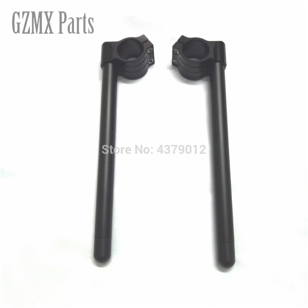 22MM Motorcycle Universal Racing Clip Ons Handlebar Fork Handle Bars 31mm 33mm 35mm 36mm 37mm 39mm 41mm 43mm 45mm 48mm 50mm 52mm