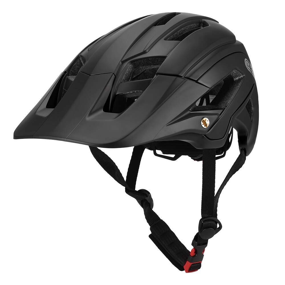 Lixada Fahrrad Helm Ultraleicht Radfahren Helm Casco Ciclismo Integral geformte Fahrrad Helm Straße Berg MTB Bike Helm: Black