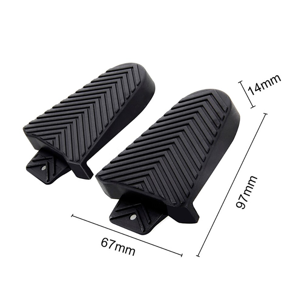 Para gumowa pokrywa knaga pokrywa ochronna pedał rowerowy knagi pokrywy dla Shimano SPD-SL jazda buty rowerowe części akcesoria