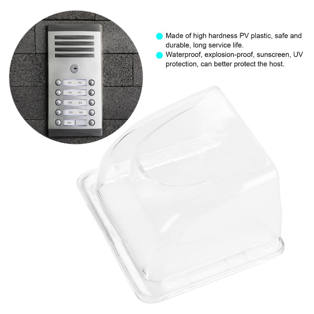 Plastic Rain Cover Waterproof explosionproof Shell for Door Access Control Keypad Controller Rainproof Access Control Rain Cove