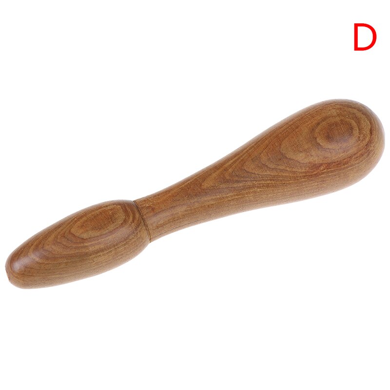 Largo bastón de madera para masaje de acupuntura, herramienta de reflexología corporal para pies, Spa, madera, 9 estilos: 9