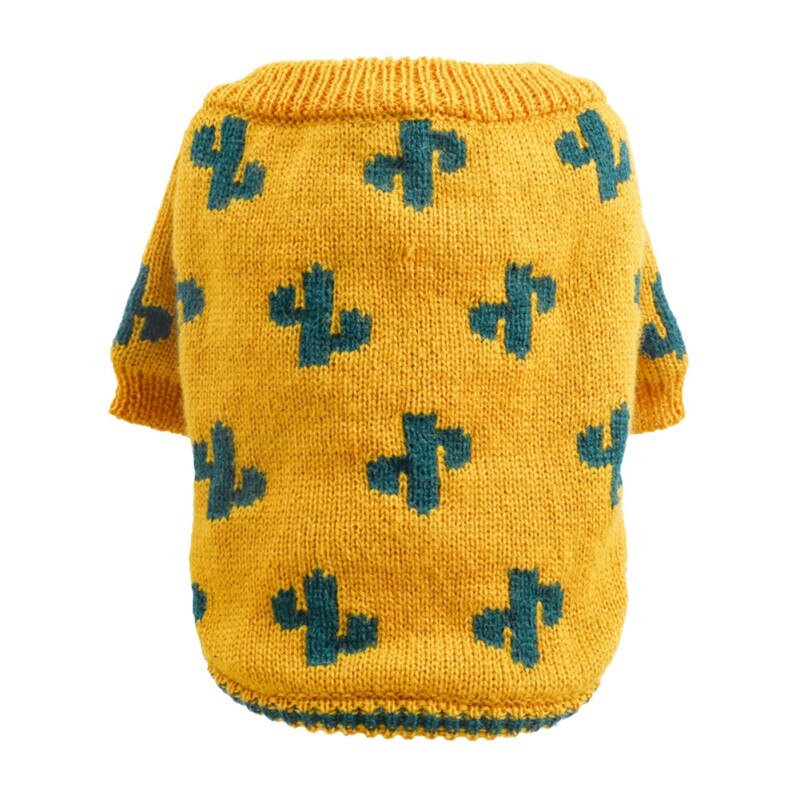 Cactus Pet Dog Clothes Winter French Bulldog Clothing For Dog Outfits Sweater Pet Coat For Chihuahua Clothes Pug: XL