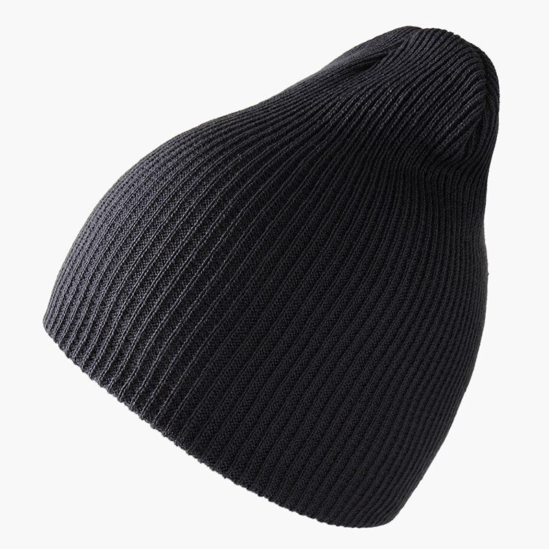 Wintermuts voor dames, meisjesmutsen, damesmutsen, herenmutsen, herfstmuts, zachte warme muts, effen kleur, unisex mutsen: Donkergrijs